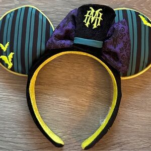 Disney-Inspired Purple & Teal Mouse Ear Headband - Kids Costume Accessory
